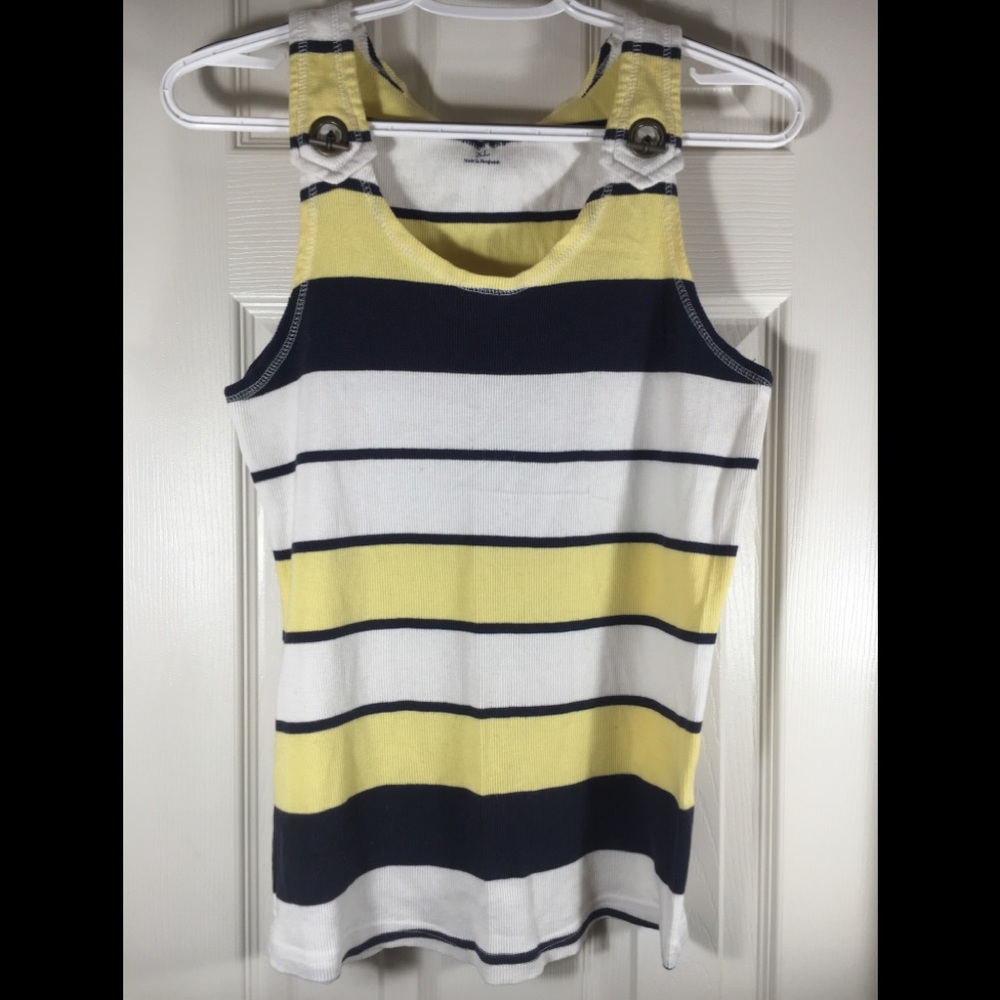 Kate Parks Women's Junior Blue Yellow White Stripe